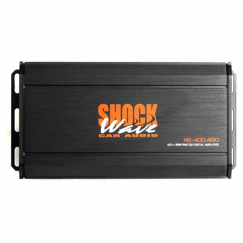 SHOCKWAVE E-XE-400.4ISO 4Channel Plug & Play Amplifier 4x60WRms @ 4Ohm XE-400.4ISO (Mini Size)