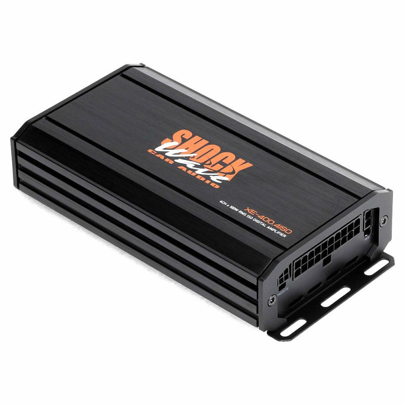 SHOCKWAVE E-XE-400.4ISO 4Channel Plug & Play Amplifier 4x60WRms @ 4Ohm XE-400.4ISO (Mini Size)