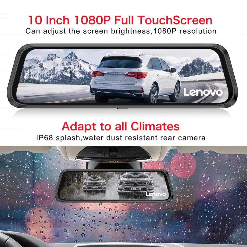 LENOVO DVR V9_4K MIRROR (9.66" screen)