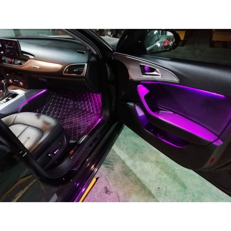 DIGITAL IQ DIQ AMBIENT AUDI A6 (4G) (Digital iQ Ambient Light for Audi A6 mod. 2012-2018 with 18 Lights)