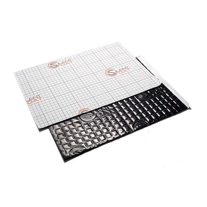 SILENT COAT 2mm Mat Volume Black (Αντικραδασμικό Φύλλο Αυτοκινήτου 375x250mm - 20pc - 1,875τ.μ.)