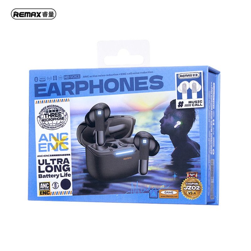 REMAX COZYPODS JZ02 (WHITE) NOISE REDUCTION EARBUDS