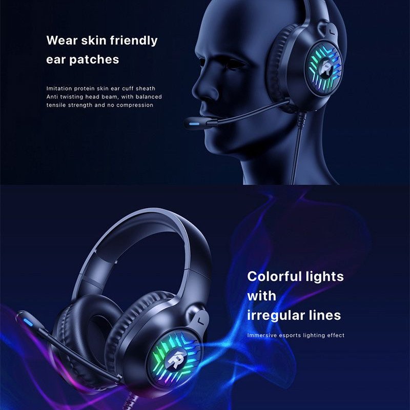 REMAX RM-705 GAMING WIRED HEADPHONES