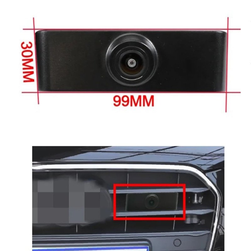 DIGITAL IQ CAMERA QS8017 (AHD-NTSC) FRONT CAMERA for AUDI A4 mod. 2008-2016