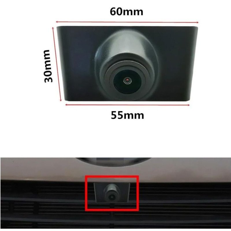 DIGITAL IQ CAMERA QS8026 (AHD-NTSC) FRONT CAMERA for HYUNDAI IX35 mod. 2013-2015