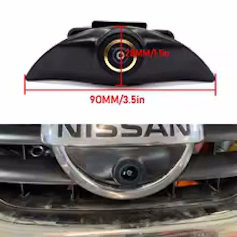 DIGITAL IQ CAMERA QS8125 (AHD-NTSC) FRONT CAMERA for NISSAN QASHQAI J10-11 mod. 2006-2021