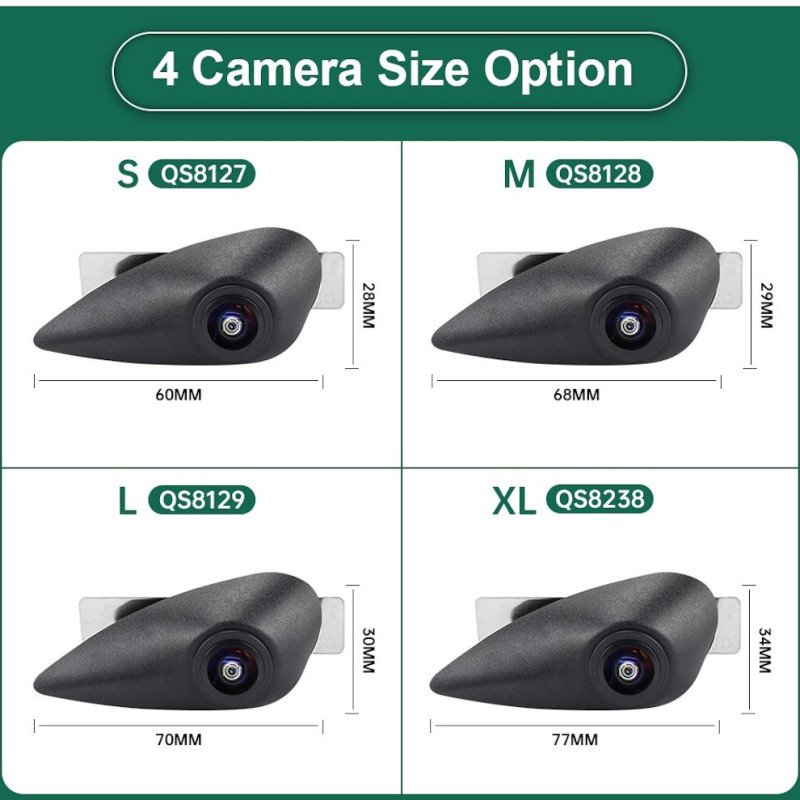 DIGITAL IQ CAMERA QS8128 (AHD-NTSC) FRONT CAMERA for HYUNDAI mod. 2013-2026