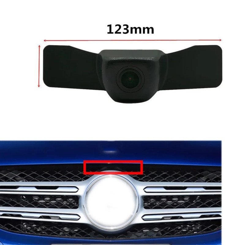 DIGITAL IQ CAMERA QS8130 (AHD-NTSC) FRONT CAMERA for MERCEDES GLC (X253) mod. 2015-2018