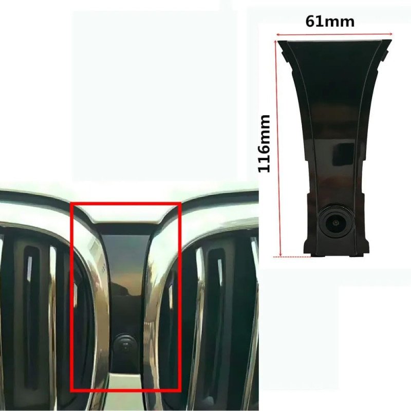 DIGITAL IQ CAMERA QS8160 (AHD-NTSC) FRONT CAMERA for BMW S.5 (G30) mod. 2018-2024