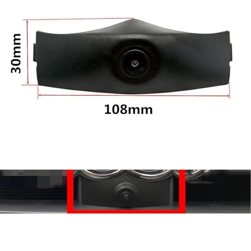 DIGITAL IQ CAMERA QS8205 (AHD-NTSC) FRONT CAMERA for AUDI Q5 mod. 2017-2024
