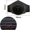DIGITAL IQ CAMERA QS8209 (AHD-NTSC) FRONT CAMERA for AUDI Q2 mod. 2017-2025