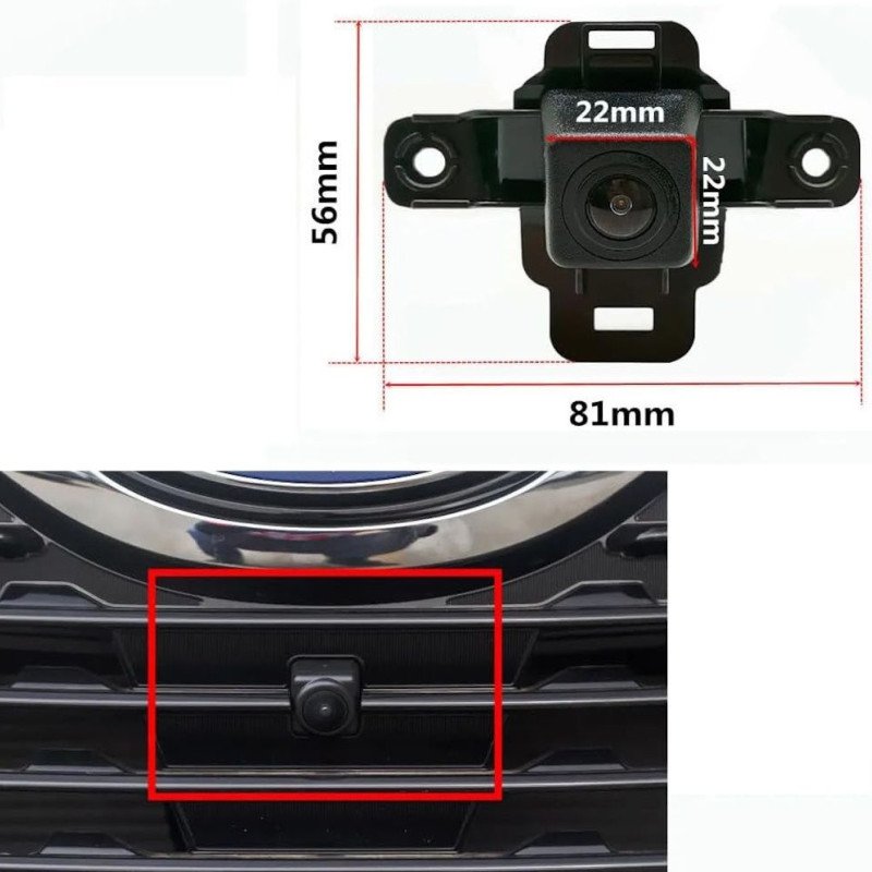 DIGITAL IQ CAMERA QS8218 (AHD-NTSC) FRONT CAMERA for SUBARU FORESTER mod. 2019-2024