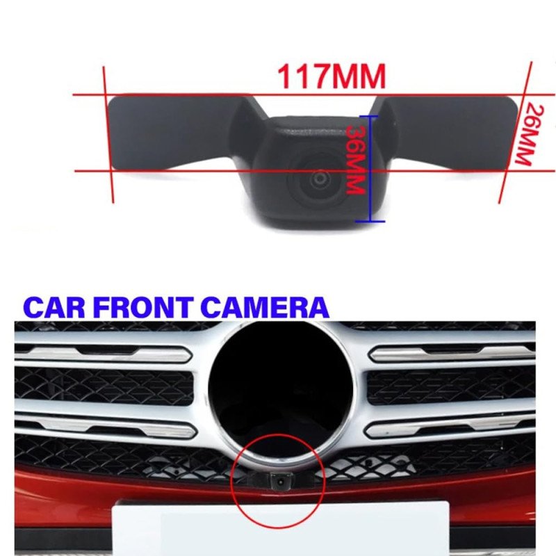 DIGITAL IQ CAMERA QS8260 (AHD-NTSC) FRONT CAMERA for MERCEDES GLC (X253) mod. 2018-2022