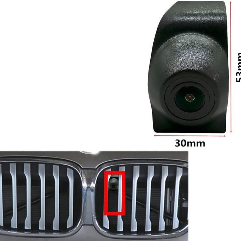 DIGITAL IQ CAMERA QS8264 (AHD-NTSC) FRONT CAMERA for BMW X1 (F48) mod. 2018-2022