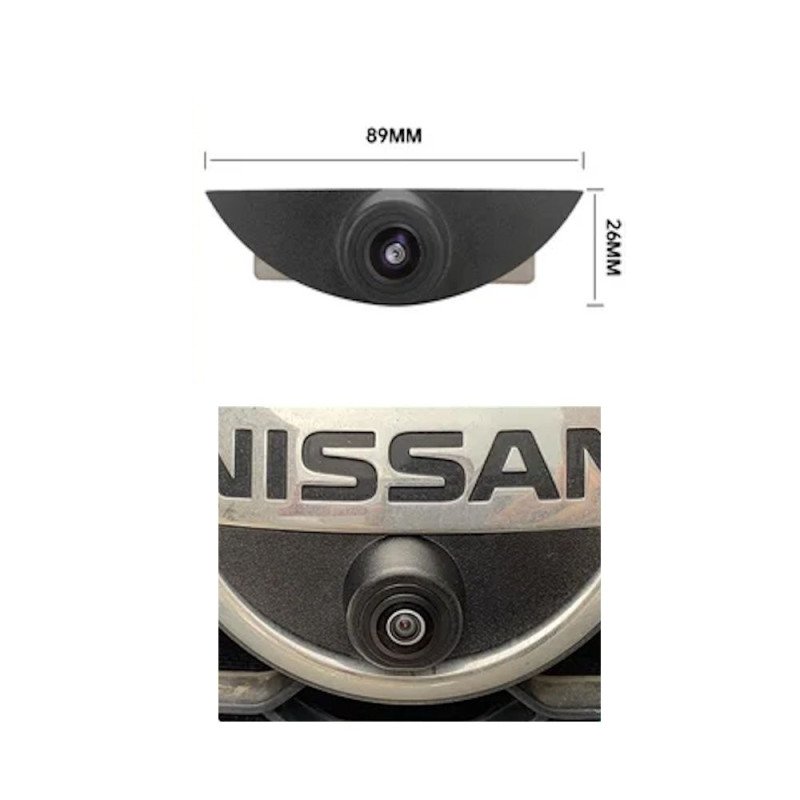 DIGITAL IQ CAMERA QS8019 (AHD-NTSC) FRONT CAMERA for NISSAN QASHQAI J10-11 mod. 2006-2021