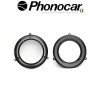 PHONOCAR 03.821 Βασεις Ηχειων 165mm Βαθος 58mm Fiat Panda 2003