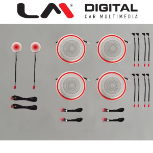 LM DIGITAL LM AMBIENT EVOQ01 Ατμοσφαιρικός, Εσωτερικός Φωτισμός Ηχείων Για Range Rover Evoque 2020