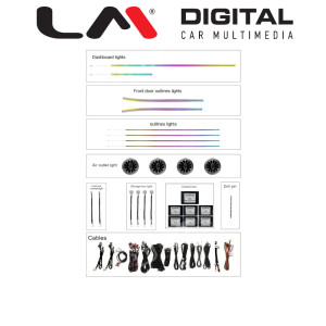 LM DIGITAL LM VITO-V3 Ατμοσφαιρικός, Εσωτερικός Φωτισμός Για Mercedes Vito-Viano-V Class 2016