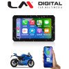 LM DIGITAL MR CPAA4 7 Inch Monitor Για Μοτοσυκλετες Ipx7 (Αδιαβροχο) Με Car Play & Android