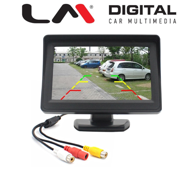 LM DIGITAL MR M05 H Μονιτορ 5' Με Βάση , Συνδεση Με Rca