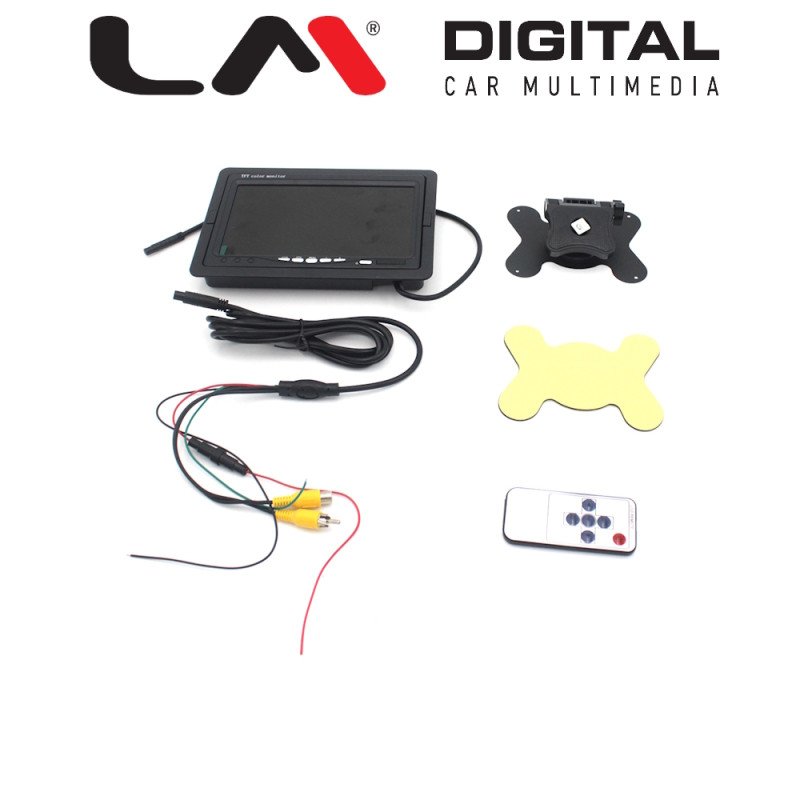 LM DIGITAL MR XAH07 Monitor 7” Tft Lcd 16:9 Ahd 1080P/720P Ανάλυση Περιλαμβάνεται Βάση Στήριξης Και