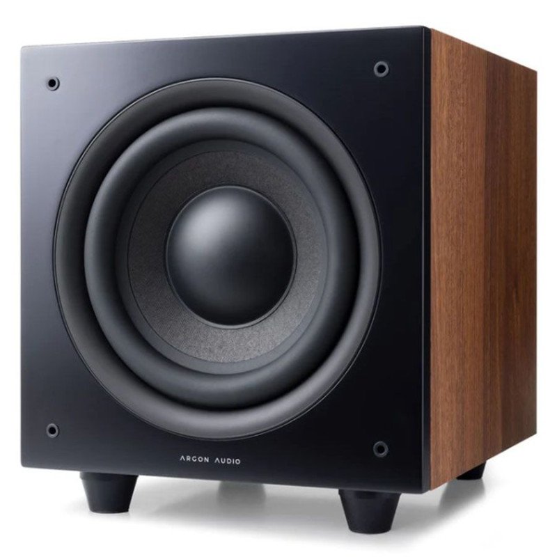 Argon Audio MALMÖ SUB 8 Ενεργό Subwoofer 8" 100W RMS Walnut (Τεμάχιο)