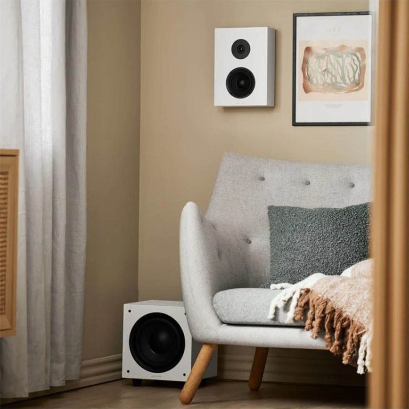 Argon Audio MALMÖ SUB 8 Ενεργό Subwoofer 8" 100W RMS White (Τεμάχιο)