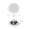 Adastra RC5 Χωνευτό Ηχείο Oροφής 5.25" 20W RMS Λευκό (Τεμάχιο)