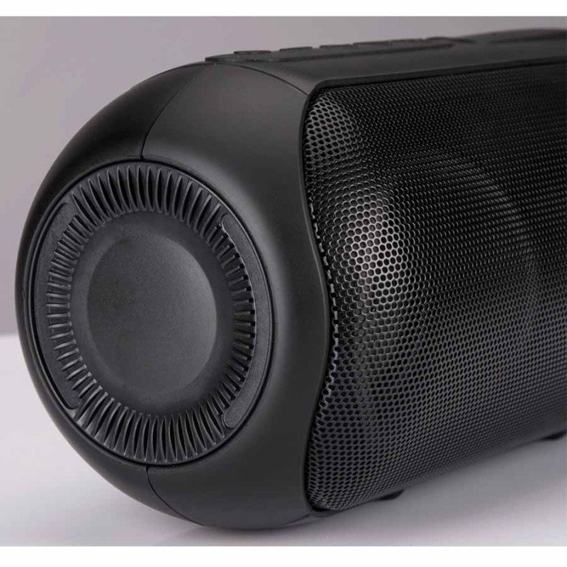 Qtx 100.619UK PartyPod Αδιάβροχο Φορητό Ηχείο Bluetooth με Φωτισμό LED Μαύρο (Τεμάχιο)