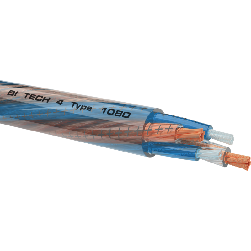 Oehlbach Bi-Tech 4 Bi-wiring Καλώδιο Ηχείων 2x2,5mm² + 2x4,0mm² (με το μέτρο)