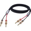 Oehlbach XXL Fusion Two B Υψηλής Ποιότητας HPOCC® Καλώδιο Ηχείων με Banana Plugs 2m Black