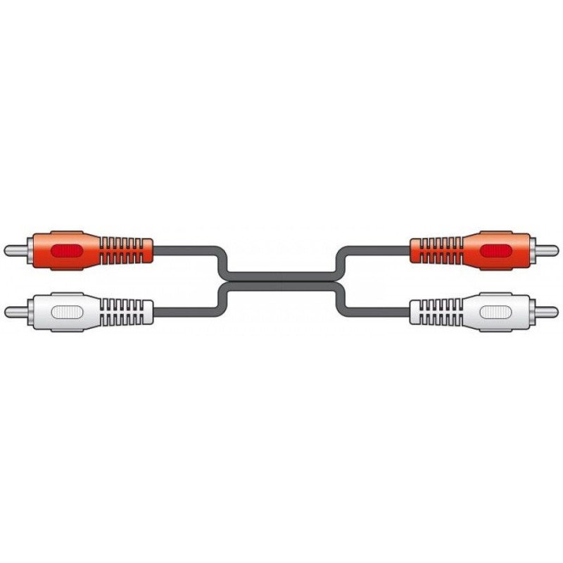 AvLink 112.048UK Καλώδιο 2 x RCA - 2 x RCA 1.2m (Τεμάχιο)
