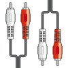 AvLink 112.048UK Καλώδιο 2 x RCA - 2 x RCA 1.2m (Τεμάχιο)