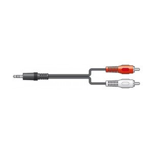 AvLink 112.108UK 3.5mm Stereo Καλώδιο -  2 x RCA 3m (Τεμάχιο)