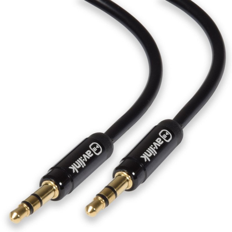 AvLink 112.128UK Καλώδιο Ήχου 3.5mm Stereo - 3.5mm Stereo 0.5m (Τεμάχιο)