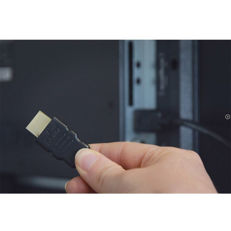 AvLink 112.136UK Καλώδιο HDMI Υψηλής Ταχύτητας 4K 1m Black (Τεμάχιο)
