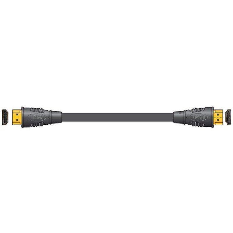 AvLink 112.136UK Καλώδιο HDMI Υψηλής Ταχύτητας 4K 1m Black (Τεμάχιο)