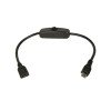 AvLink 113.025UK Καλώδιο επέκτασης Micro USB με διακόπτη τροφοδοσίας 0.25m (Τεμάχιο)