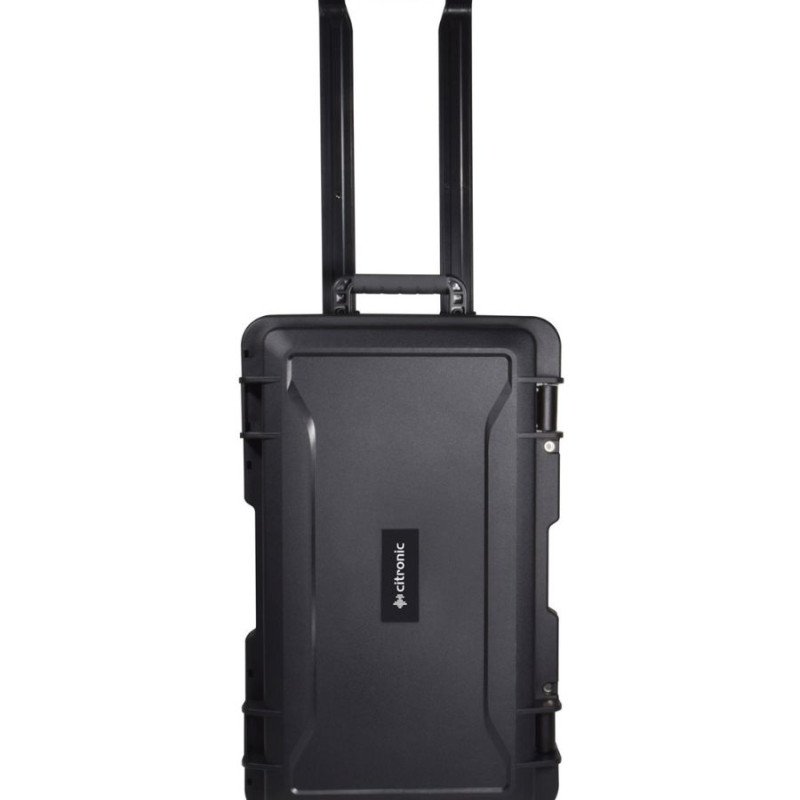 Citronic HDT565 Αδιάβροχο Τρόλεϊ ABS Βαρέως Τύπου Μαύρο (Τεμάχιο)