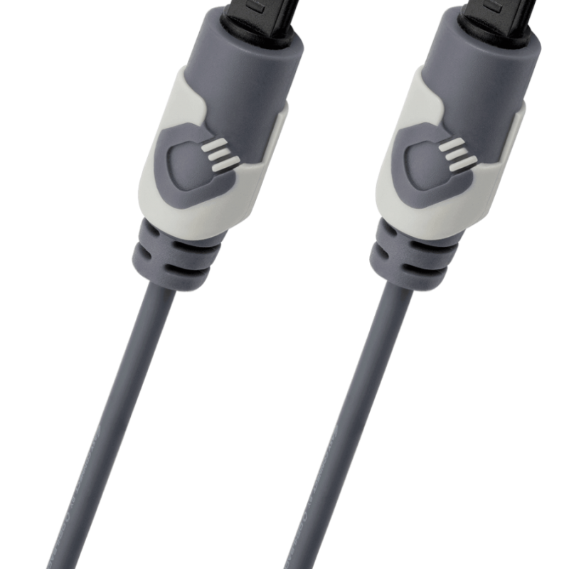 Oehlbach Easy Connect Opto MK II Καλώδιο Οπτικής Ίνας  TOSLINK - TOSLINK 1.5m Μαύρο (Τεμάχιο)