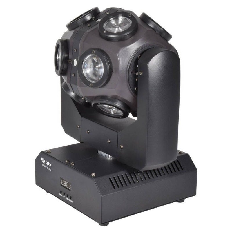 Qtx Orbital Κινούμενη Περιστροφική Κεφαλή U/V LED 150W (Τεμάχιο)