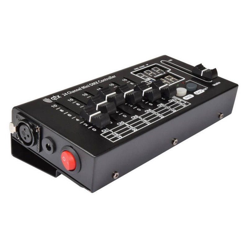 Qtx MDMX-24 Mini DMX Ελεγκτής 24 Καναλιών (Τεμάχιο)