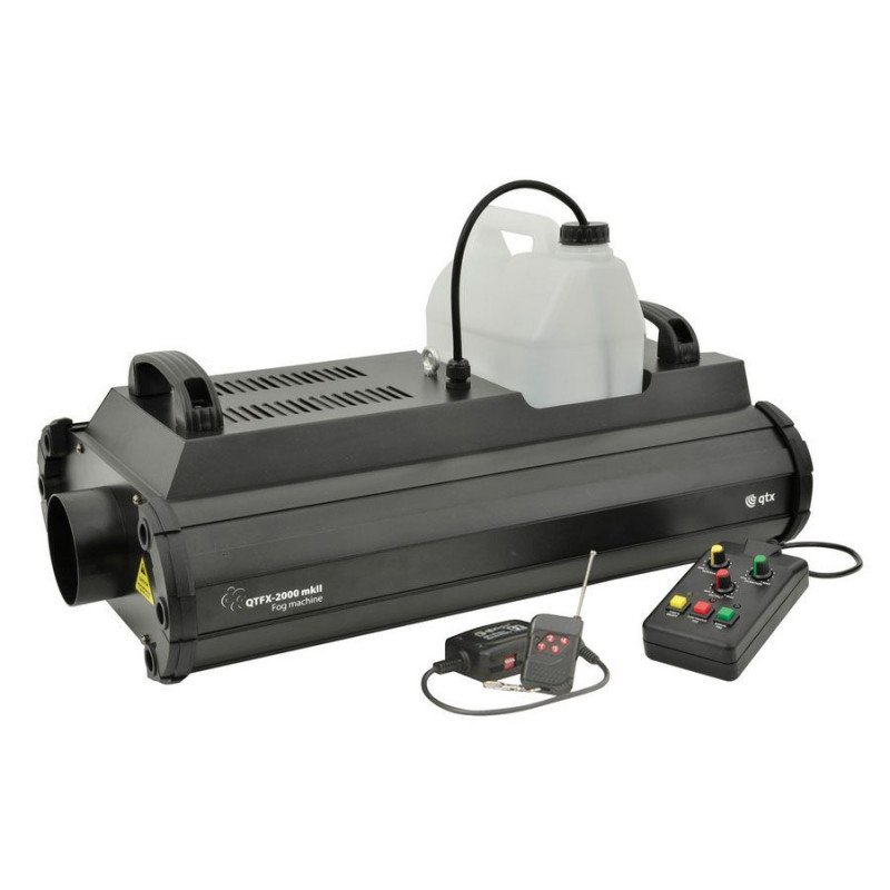 Qtx QTFX-2000 mkII Μηχανή Ομίχλης Υψηλής Ισχύος 2000W (Τεμάχιο)