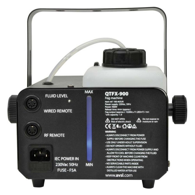 Qtx QTFX-900 Μηχανή Ομίχλης 900W (Τεμάχιο)