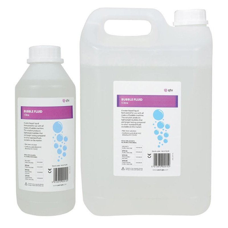 Qtx BUBBLE-1L Υγρό Φυσαλίδων 1 Λίτρο (Τεμάχιο)