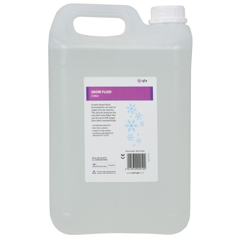 Qtx SNOW-5L Υγρό Χιονιού 5 Λίτρα (Τεμάχιο)