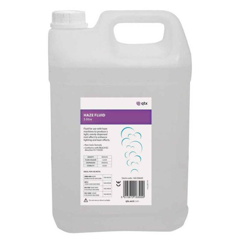 Qtx 160.596UK Υγρό Ομίχλης Eco 5 Λίτρα (Τεμάχιο)