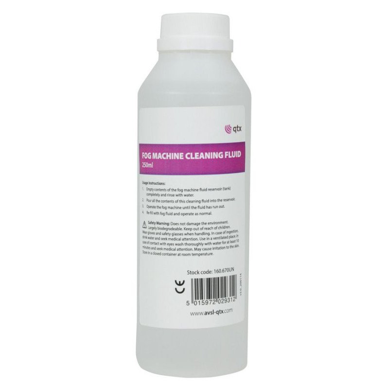 Qtx 160.670UK Υγρό Καθαρισμού Μηχανής Ομίχλης 250ml (Τεμάχιο)