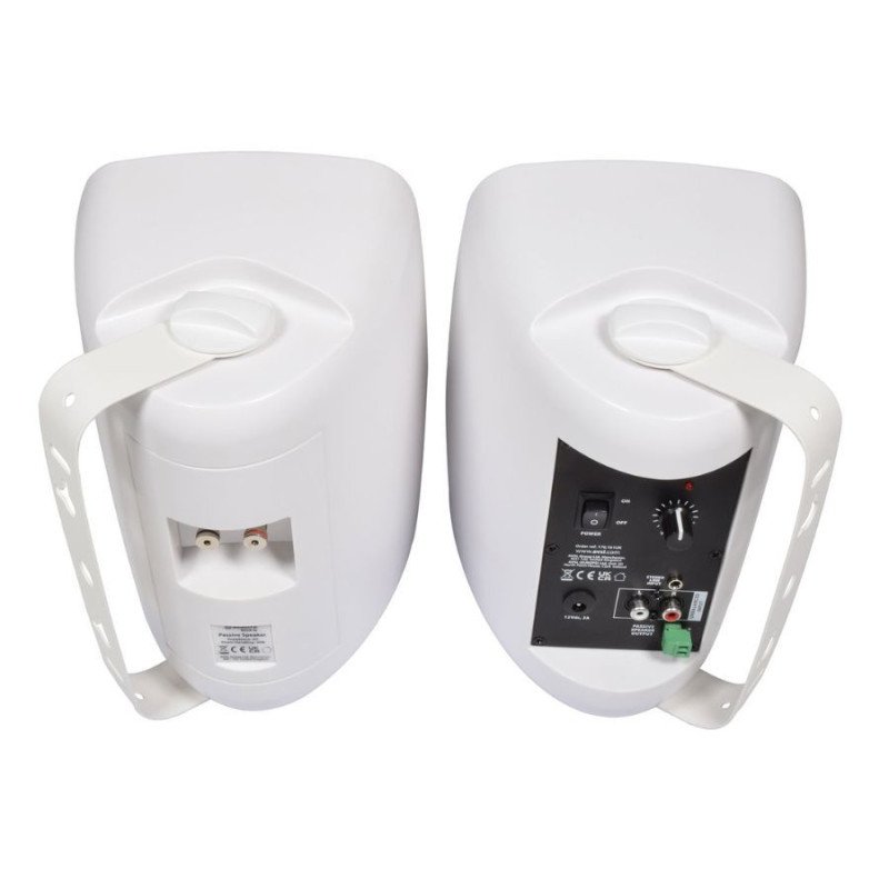 Adastra BG5A-W Αυτοενισχυόμενο Σετ Stereo Ηχείων 5'' 2 x 20W RMS White (Ζεύγος)