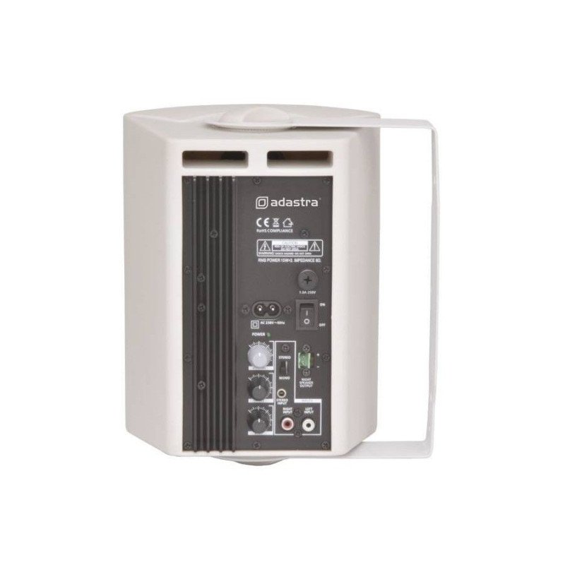 Adastra BC5A Ενεργά Ηχεία 5.25" 2x30W RMS Λευκά (Ζεύγος)